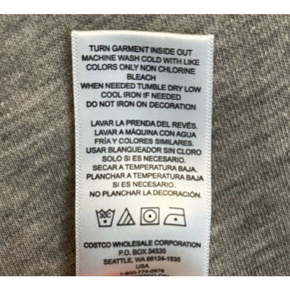 Champion Men’s Large Gray Crewneck Sweatshirt Logo Pullover - Picture 7 of 7